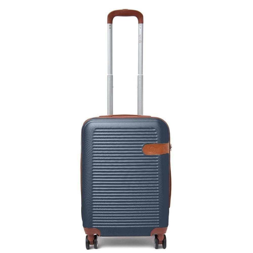 Mala De Viagem De Bordo P- 10kg Em Abs Com Rodinhas 360º Removíveis E Leve - Padrão Anac - Qualis Azul Mb002