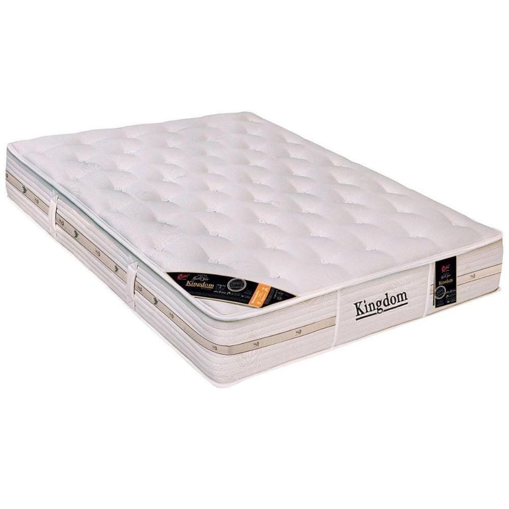 Colchão King Molas Ensacadas Kingdom Aloe Vera Visco (193x203x32) - Castor