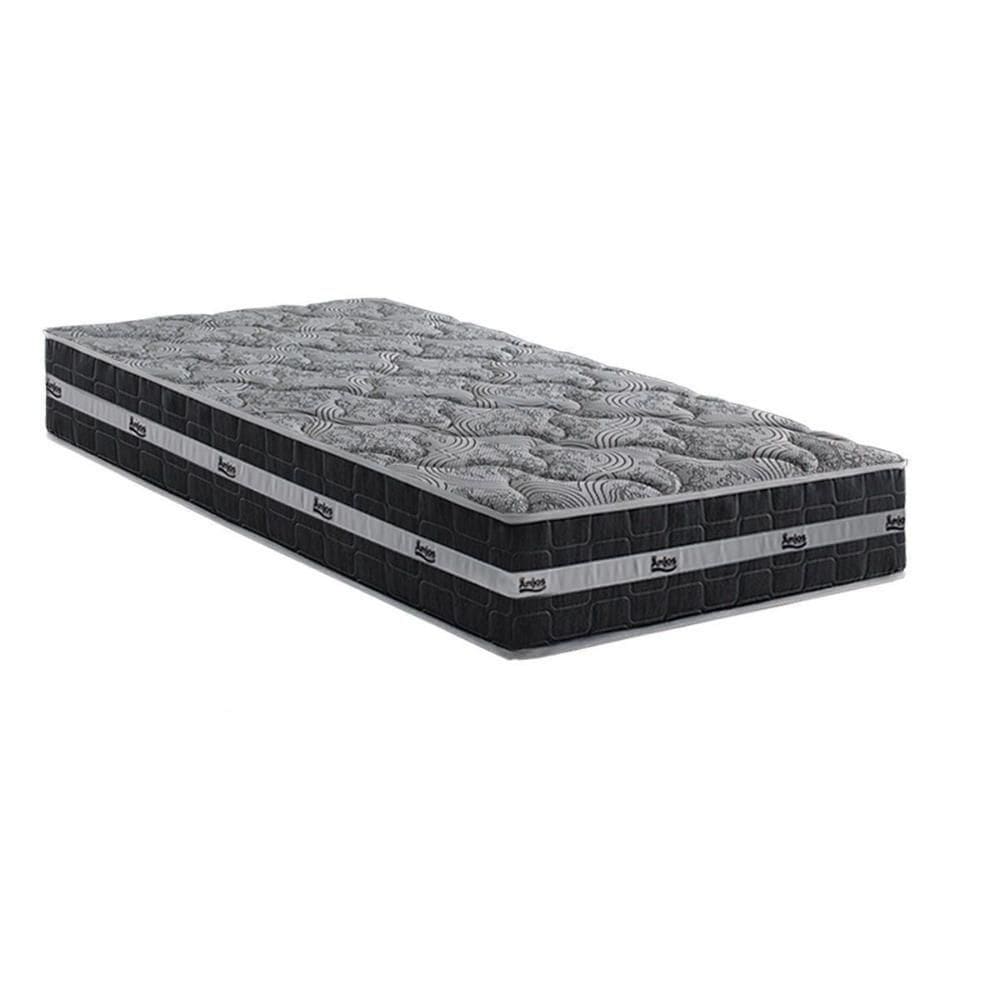 Colchão Solteirão Molas Black Graphite (96x203x27) - D Angelis