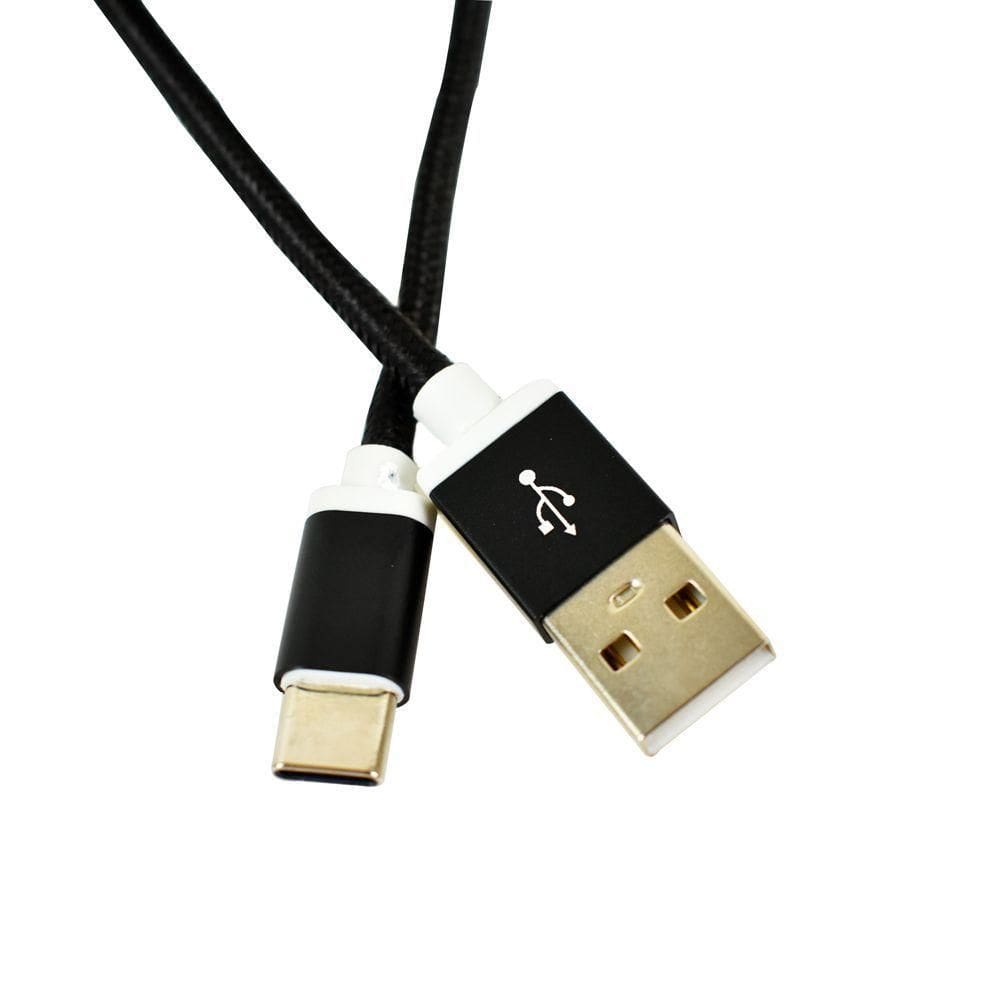 Cabo Usb Evus Fast Charge Type C C-055 Gold Blister