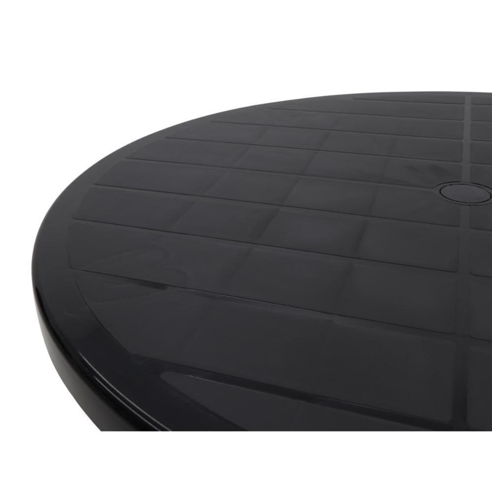 Mesa Tramontina Cassino Em Polipropileno Preto