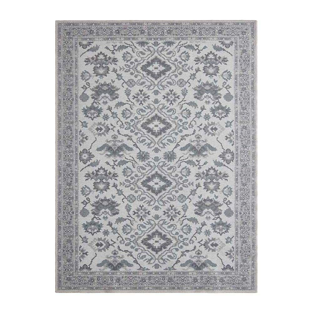 Tapete Funcional Medalhao 55 Cinza-azul Claro 0,50x0,80m