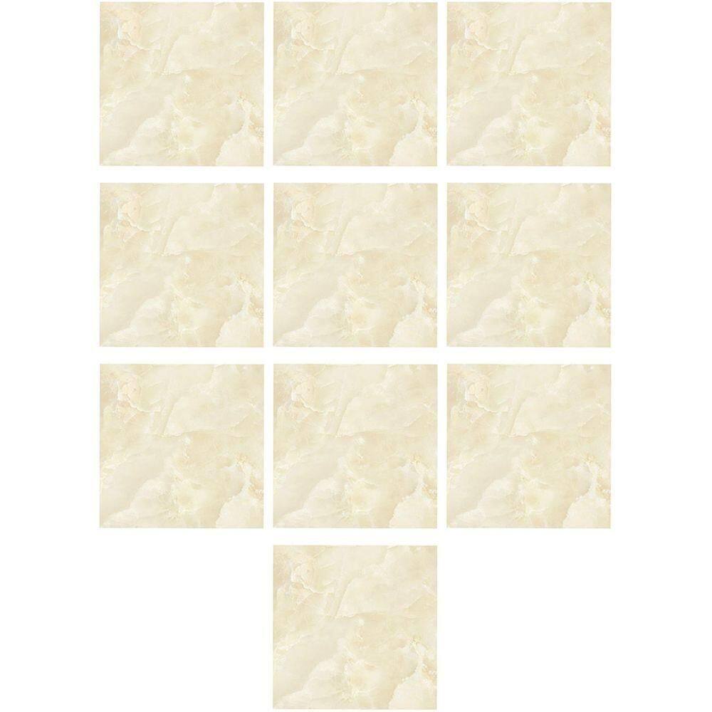 Placa Adesiva 3d Marmore Kit 10 Uni Autocolante Papel De Parede Obra Reforma Casa Banheiro Cozinha Varanda Decoraçao