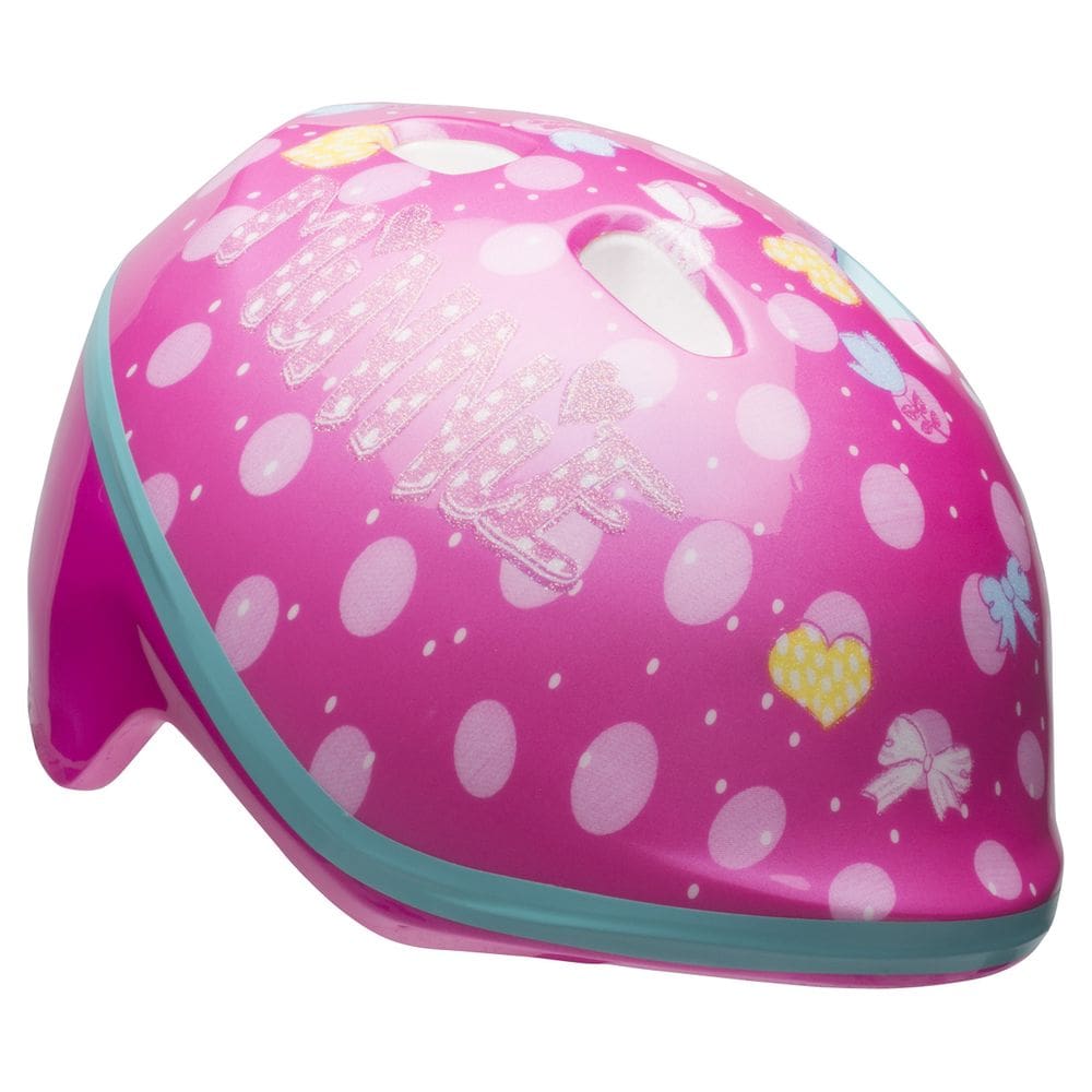 Capacete de bicicleta BELL Minnie para criança (3-5 anos) rosa