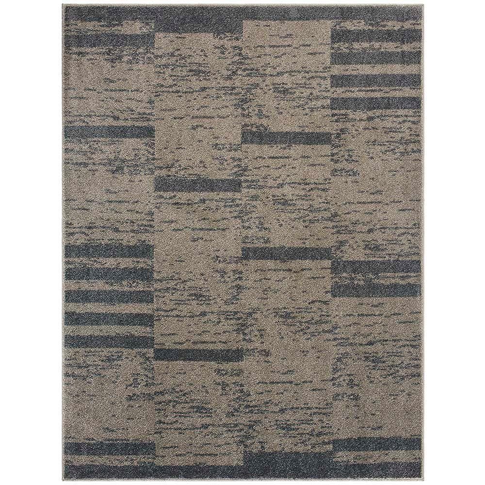 Tapete Para Sala Polo Rennes 51 Cinza 1,50x2,00m