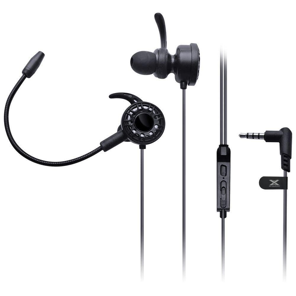 Fone De Ouvido Gamer Para Vx Gaming Com Microfone Destacavel