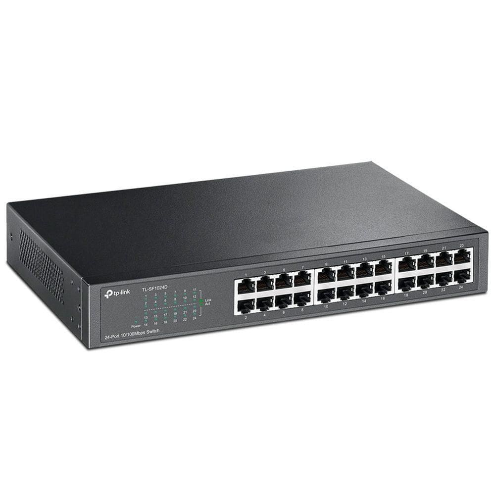 Switch Tp-link 24 Portas 10/100mbps - Tl-sf1024d