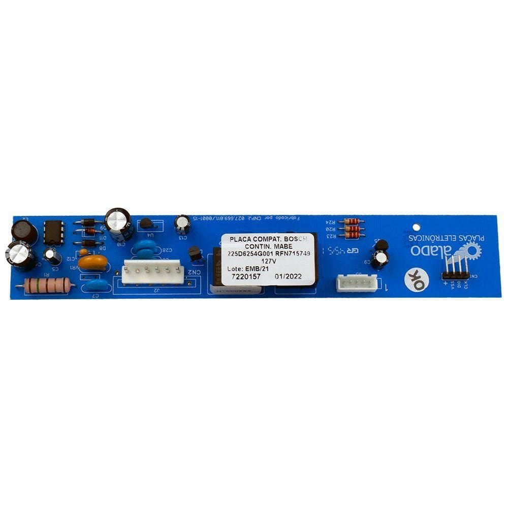 Placa Refrigerador Bosch Continental Mabe 225d6254g001 127v Rfn715749 Alado