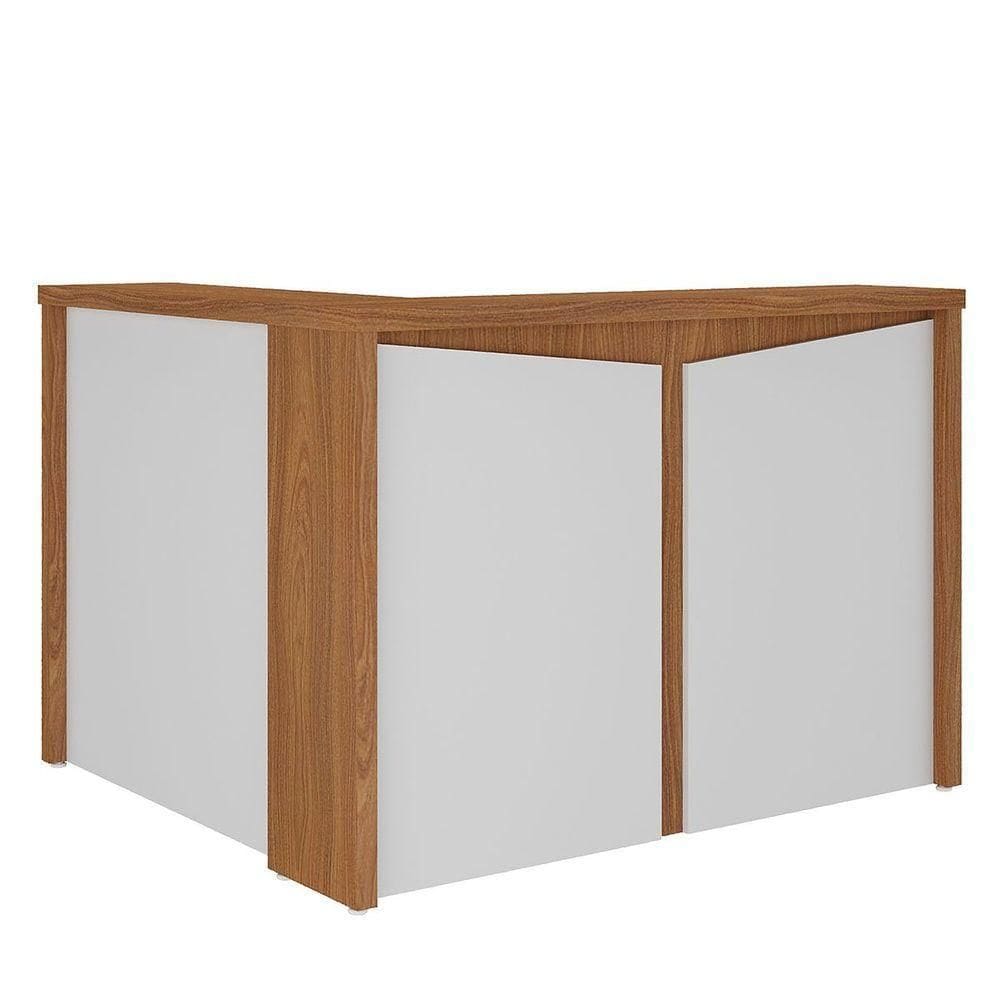 Balcão Para Escritório Para /recepção Freijó/branco
