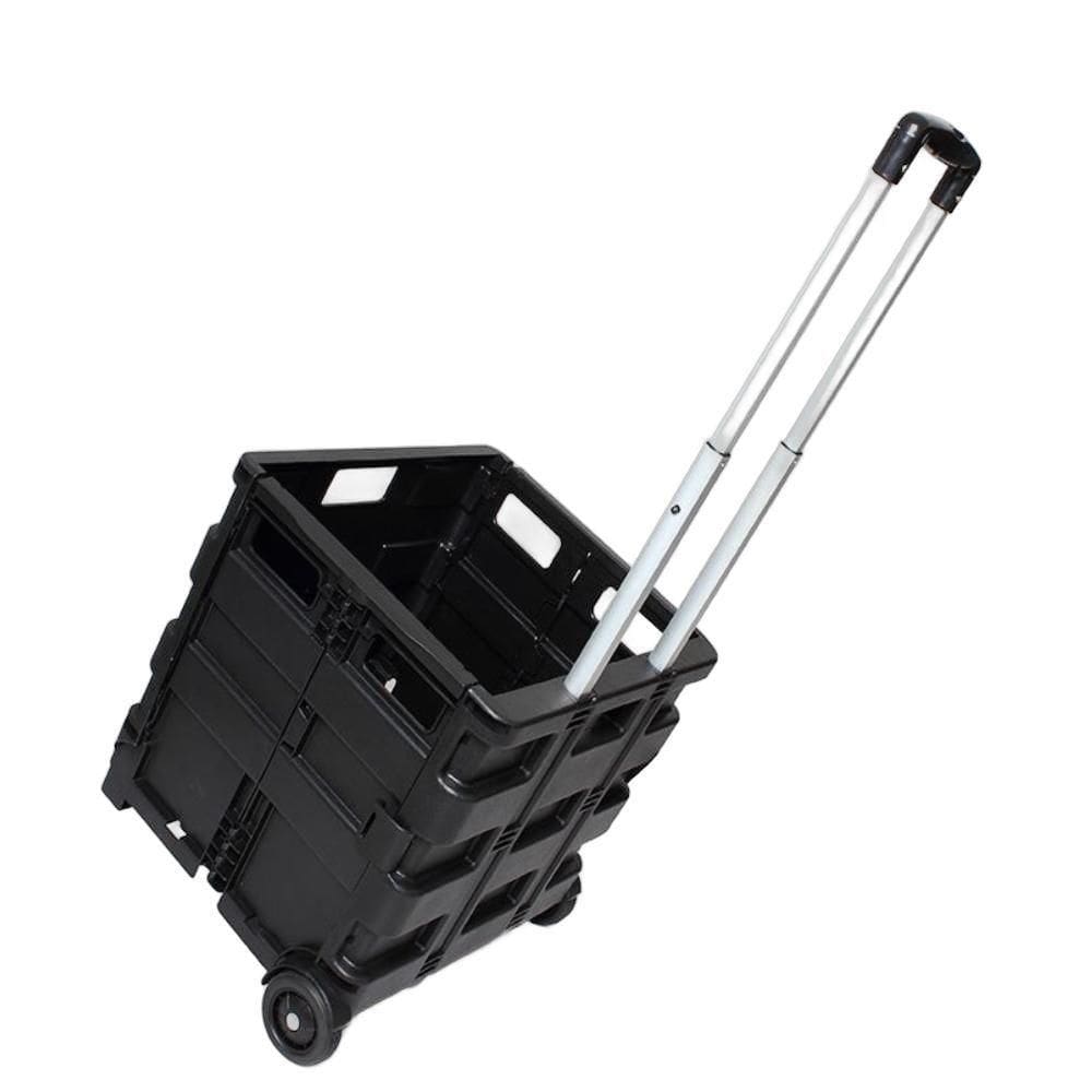 Carrinho De Compras Dobrável 45kg – Compacto, Resistente E Ideal Para Multiuso