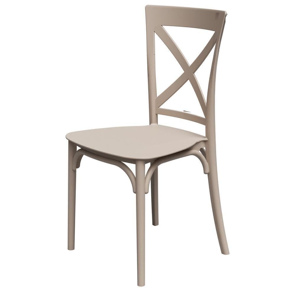 Cadeira Jardim-varanda Robust Cross De Polipropileno – Tk Natural