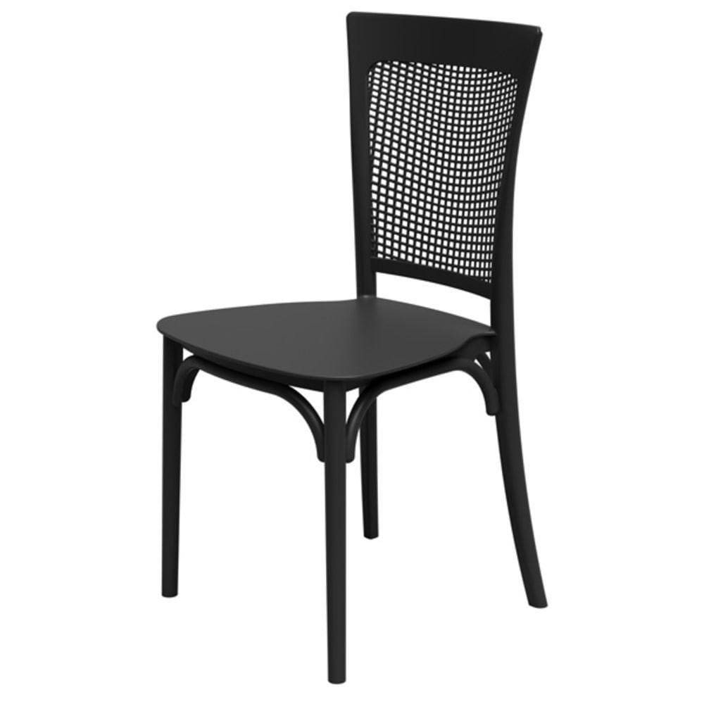Cadeira Jardim-varanda Robust Palha De Polipropileno – Tk Preto