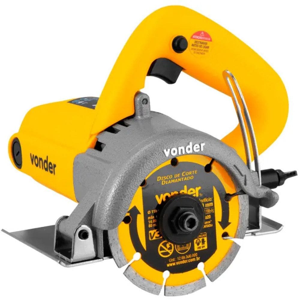 Serra Marmore Vonder 4.3/8 Polegadas 1300W SMV1300