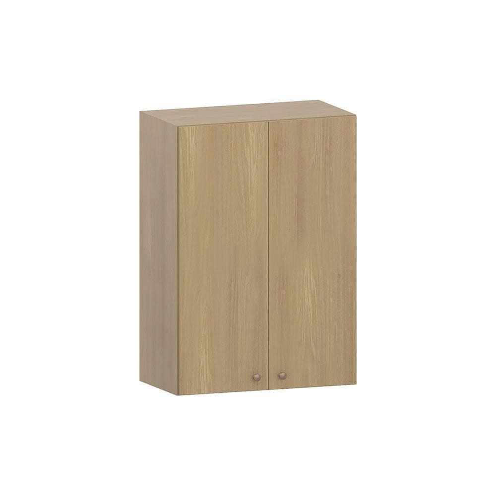 Armário Aéreo De Cozinha 60cm 2 Portas Classic Luciane Móvei Freijó/freijó