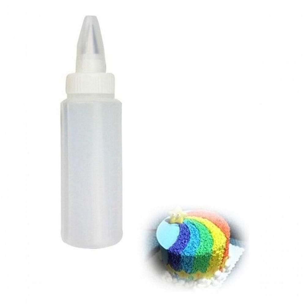 Garrafa De Bico D Aço Inoxidável Com Duplo Decorador Cupcake