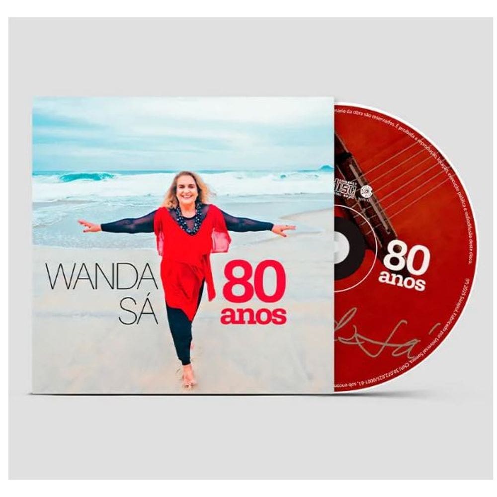 CD - Wanda Sá - 80 Anos (Digipack)  Lançamento
