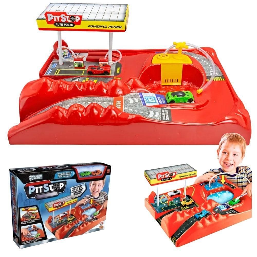 Lava Rápido Com Agua De Verdade Pitstop