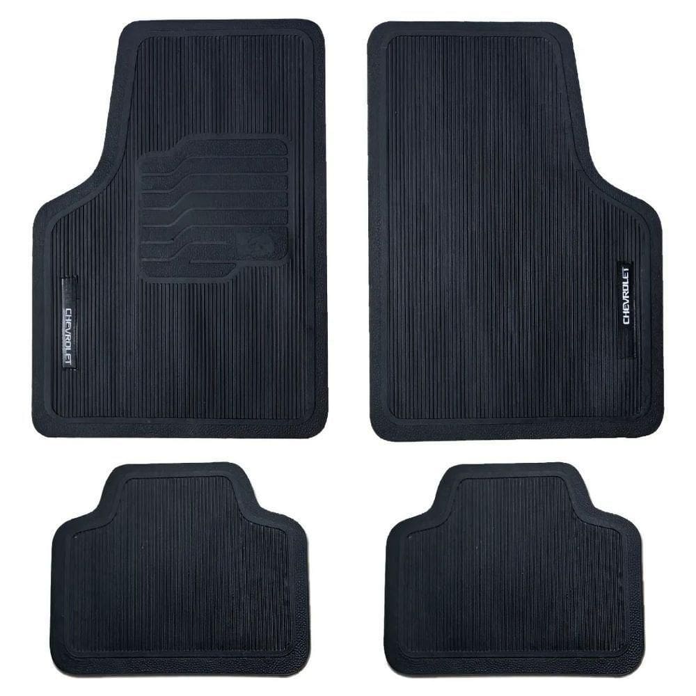 Tapete Universal Para Linha Chevrolet Emborrachado 4 Peças