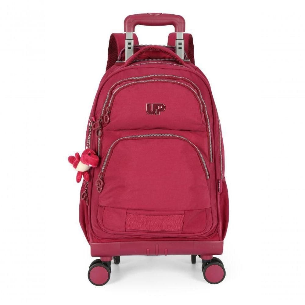 Mochilete Com Carrinho Vinho - Unico Vinho