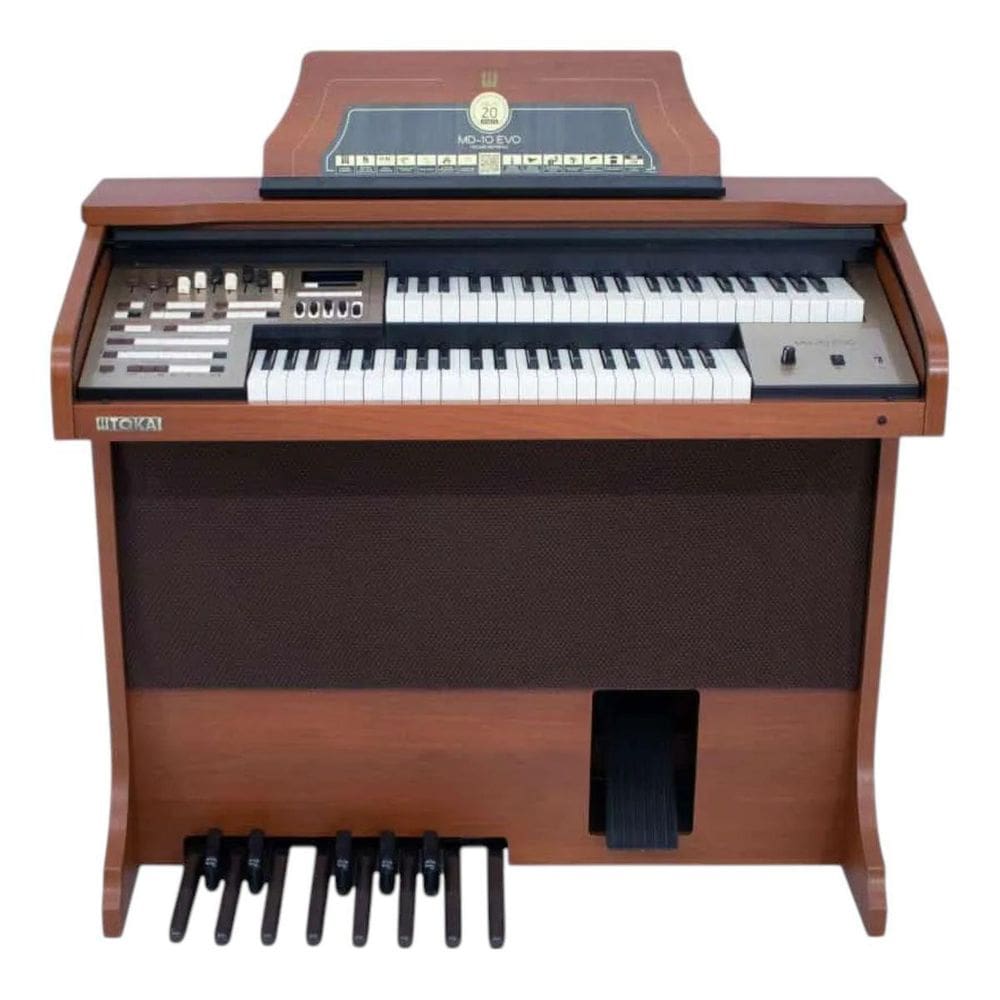 Orgao Eletronico Tokai Md10 Evo Cedro
