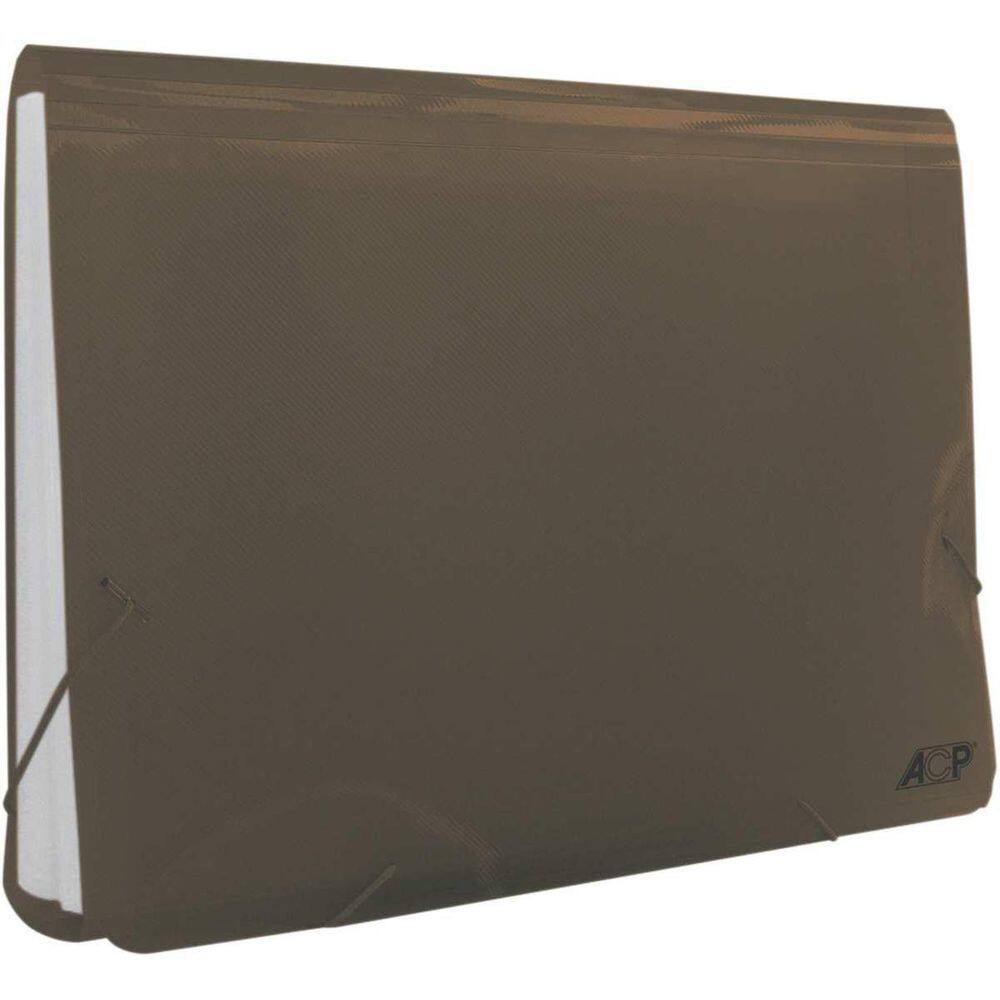 Pasta Sanfonada Plastica Oficio 31 Divisoes Fume 78970272922