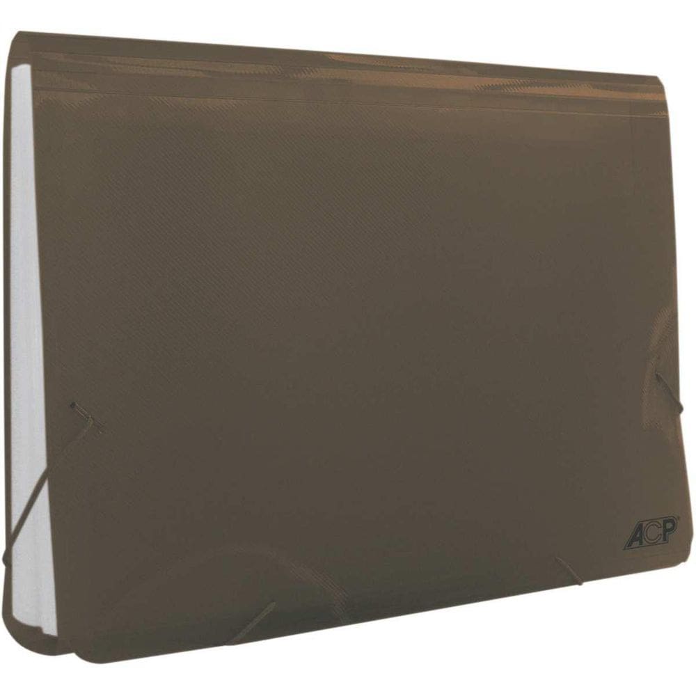 Pasta Sanfonada Plastica Oficio 31 Divisoes Fume 78970272922