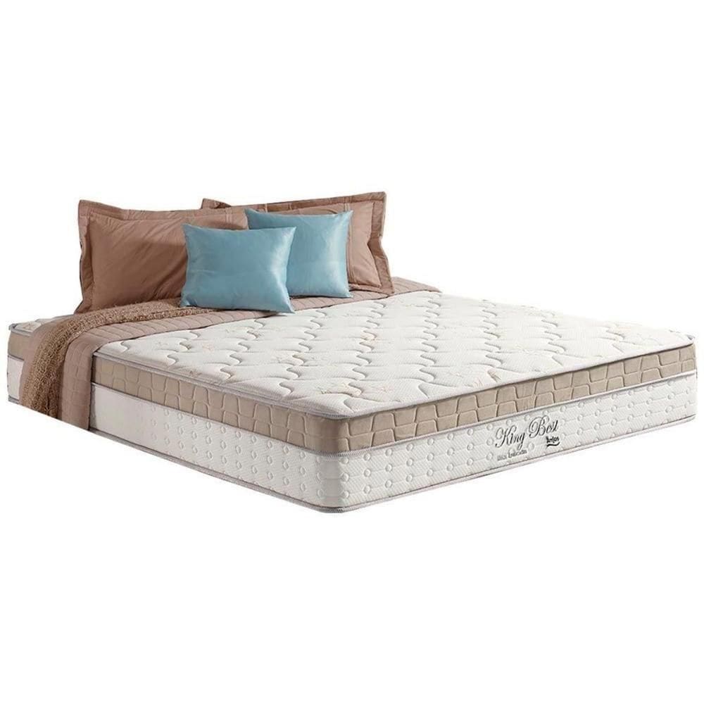 Colchão Molas Ensacadas King Best Euro Pillow Clean (193x203x33) - D Angelis