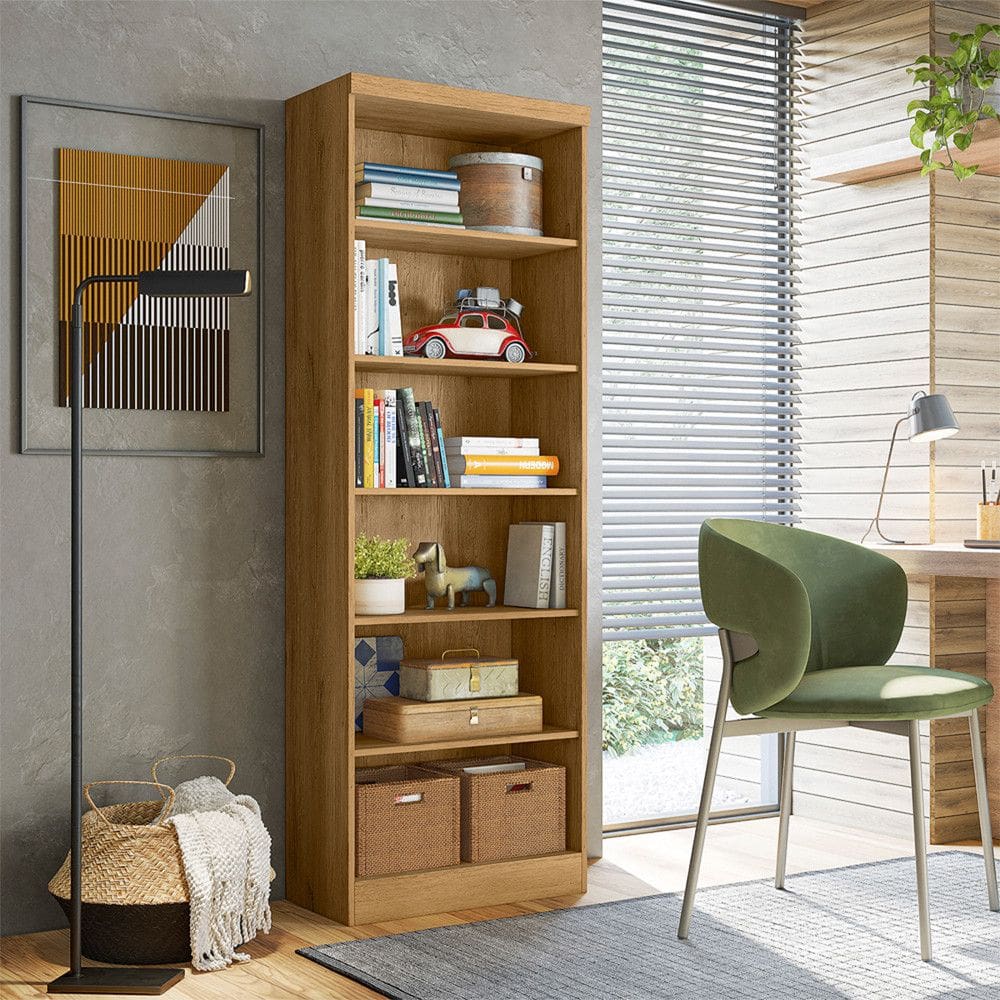 Livreiro Multiuso Sem Portas MDP Qmovi