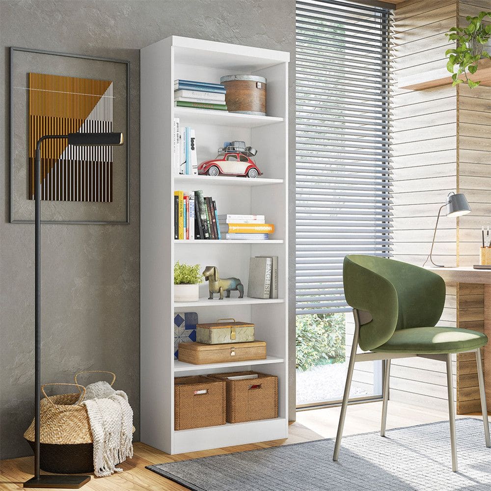 Livreiro Multiuso Sem Portas MDP Qmovi