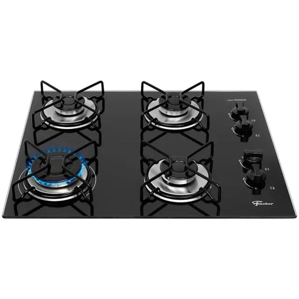 Cooktop a Gas Fit Line 4 Bocas Superautomatico Fischer