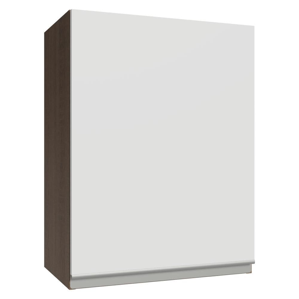 Armário Aéreo 50cm 1 Porta Rustic/Branco Glamy Madesa