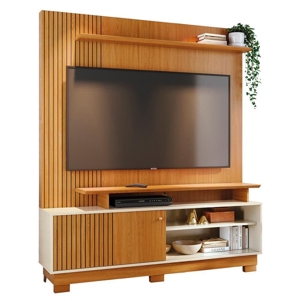 Estante Home Theater Ares para TV até 65” com Pés - Madetec