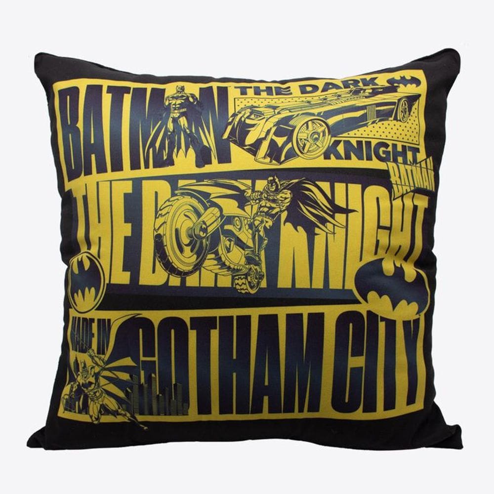 Almofada Fibra Tecnosport 40X40cm Batman