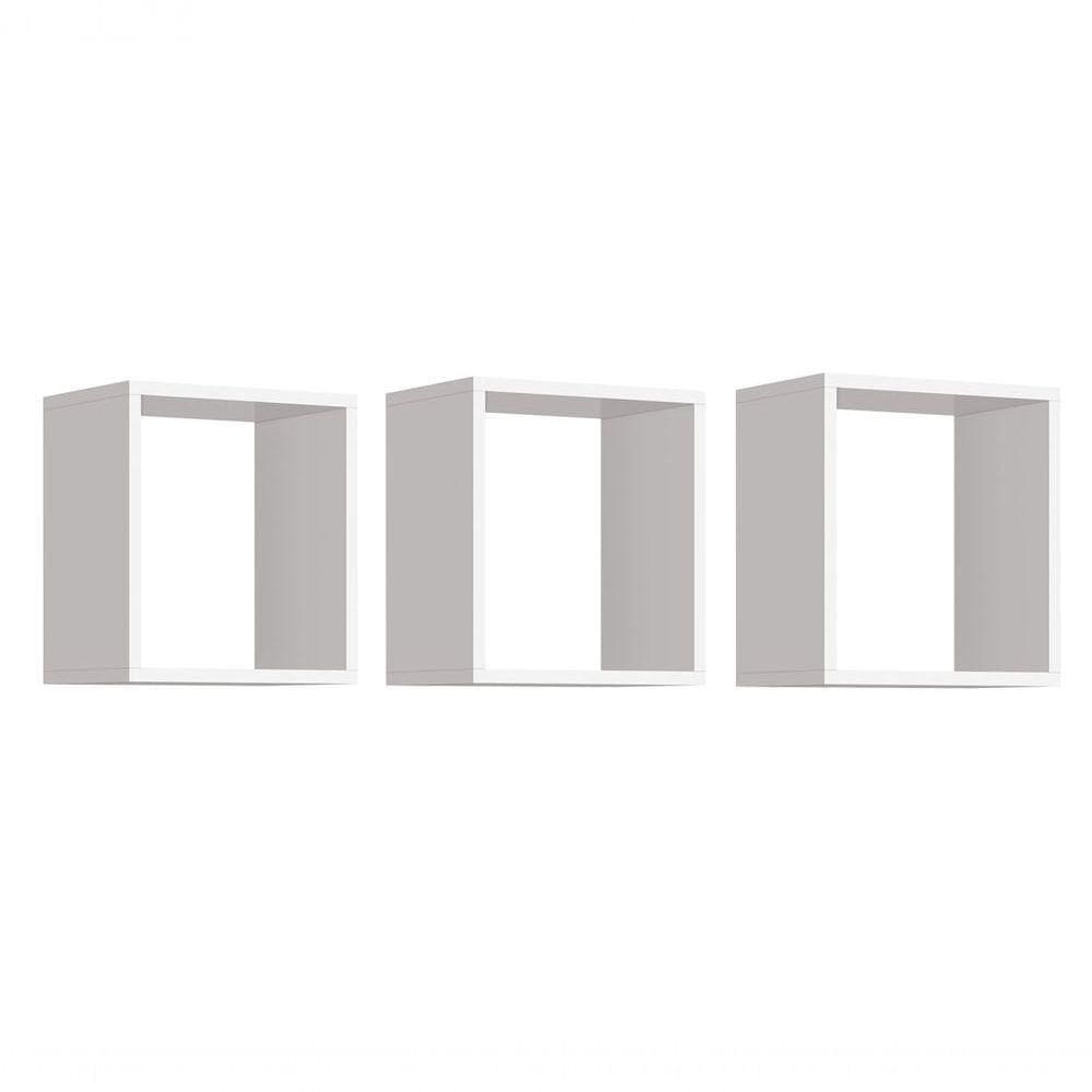 Nicho Aéreo Para Quarto Infantil Juju Branco Fosco - Reller