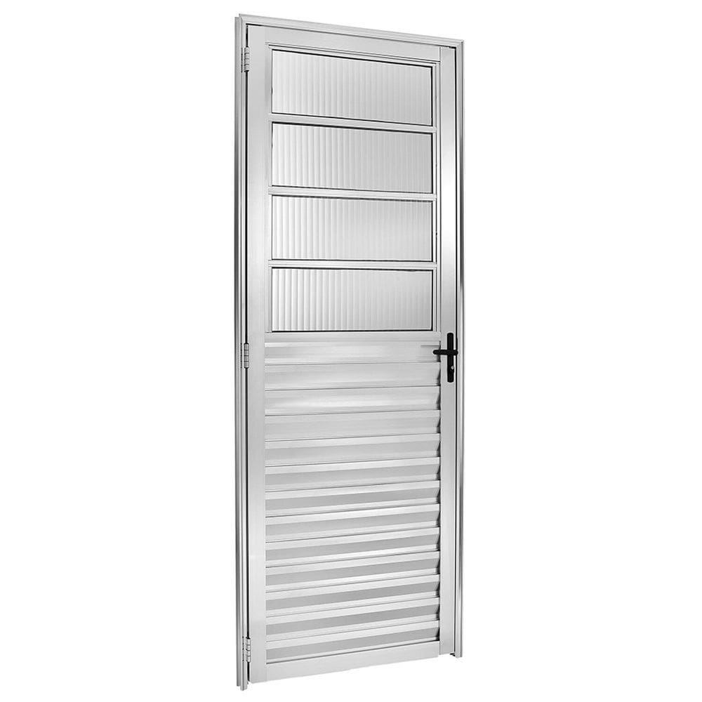 Porta Basculante Esquerda Vidro Mini Boreal 210x90cm Ecosul Esquadrisul