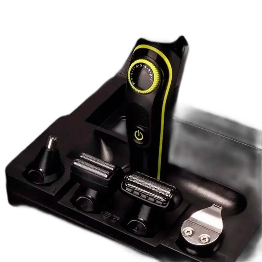 Barbeador Elétrico Corte Recarregável Portátil