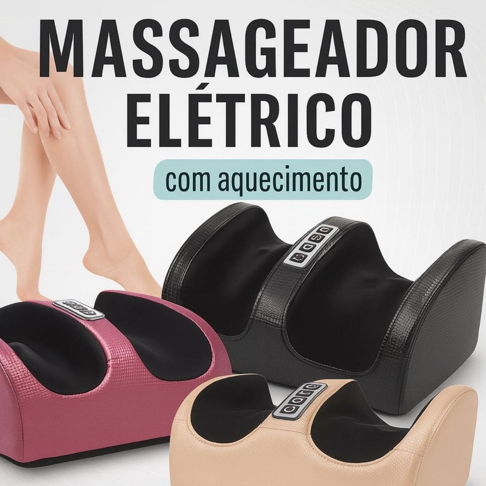 Massageador Shiatsu Bivolt Para Pés