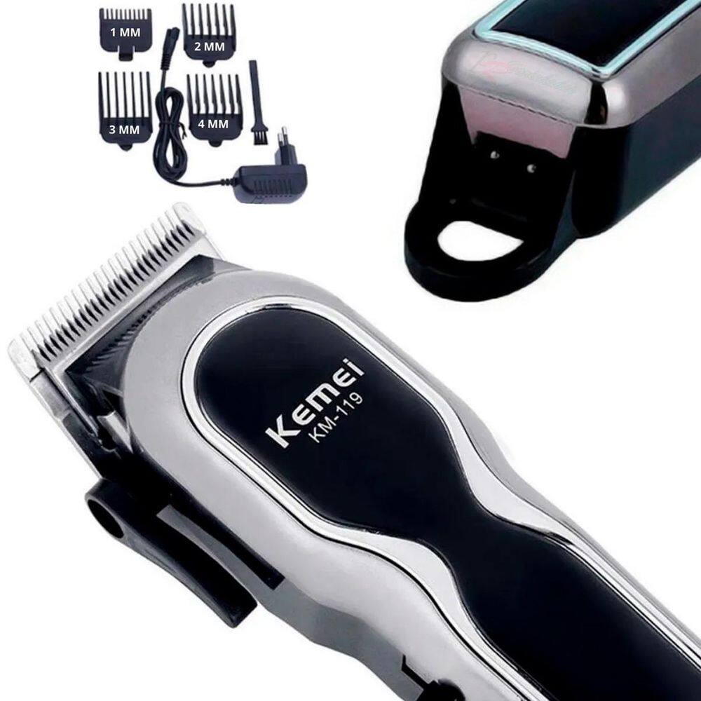 Kemei Máquina De Corte Para Barbearia Bivolt