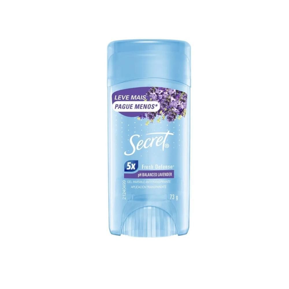 Desodorante Gel Secret Fresh Defense Lavender 73G