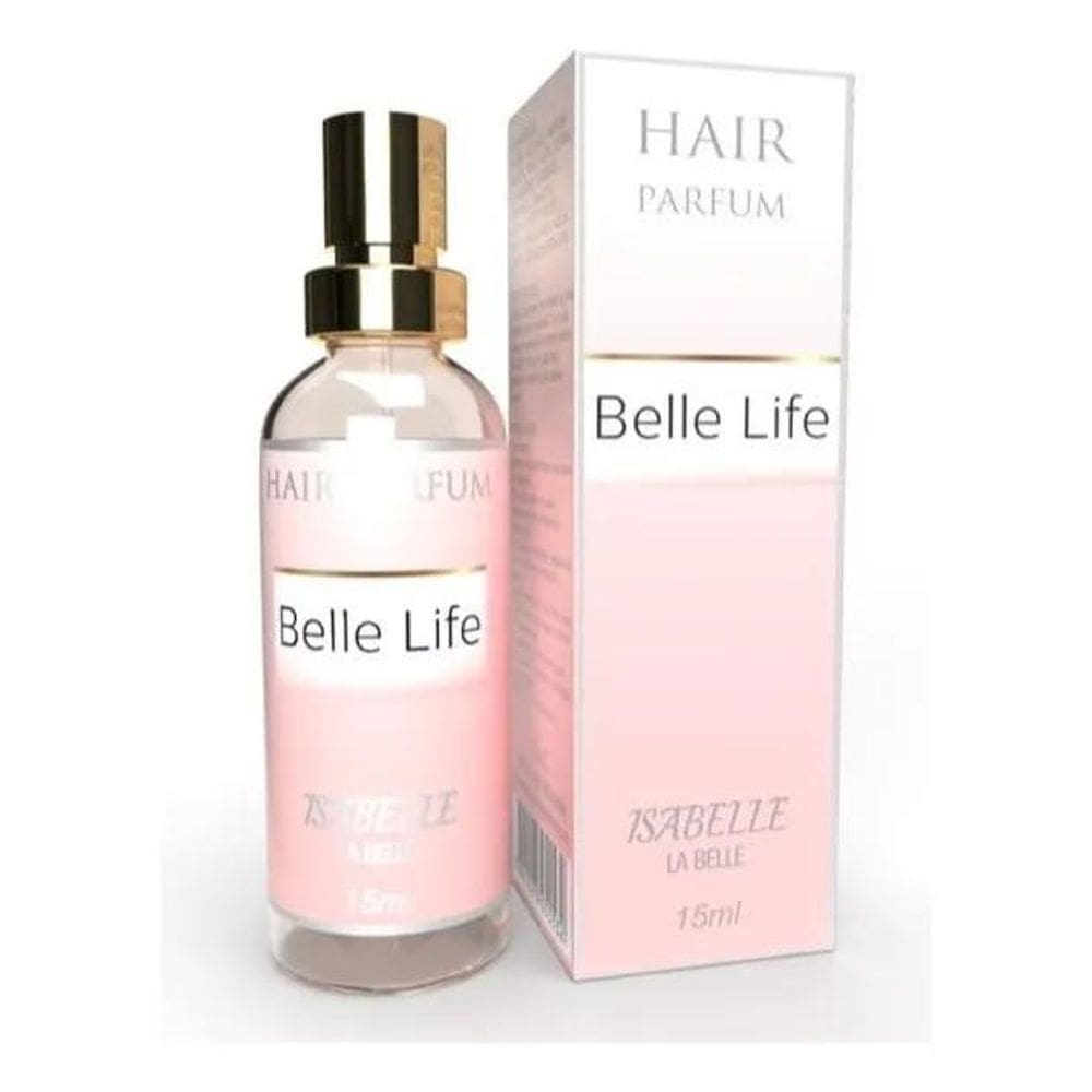 2X Perfume Para Cabelo Belle Life Isabelle La Belle 15Ml