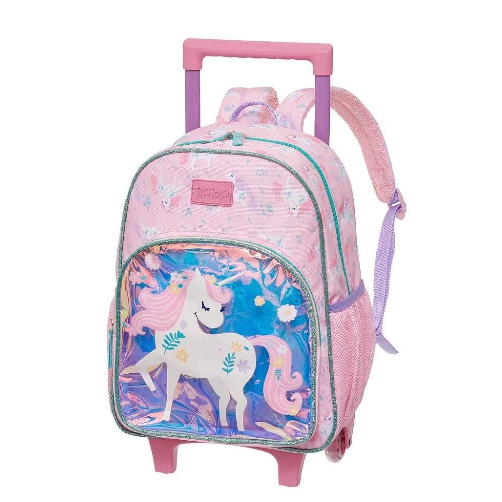 Mochila de Rodinha Pacific Com Alças Tiptop Primavera Mágica
