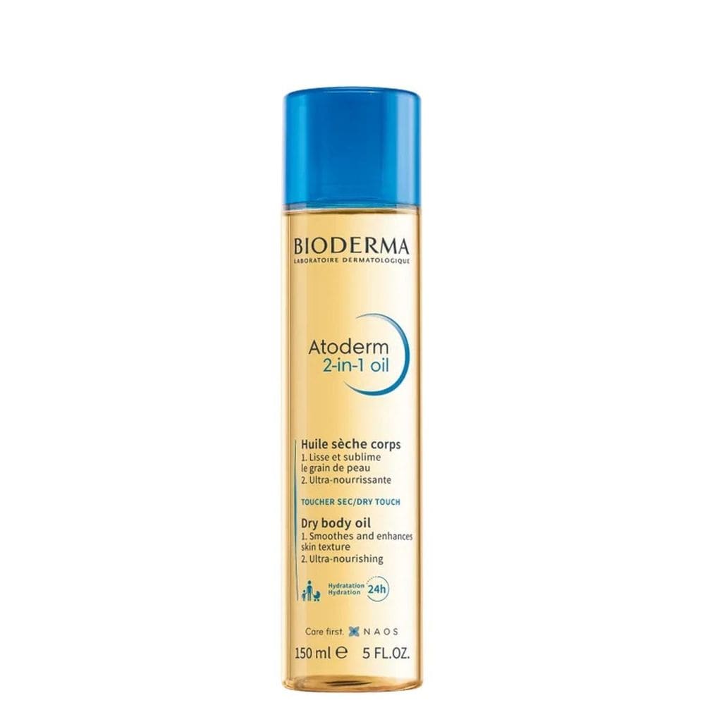 Bioderma Atoderm 2 Em 1 Oil Hidratante Óleo Corporal 150Ml