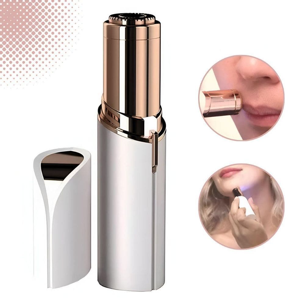 Depilador De Sobrancelha Branco Portátil Premium