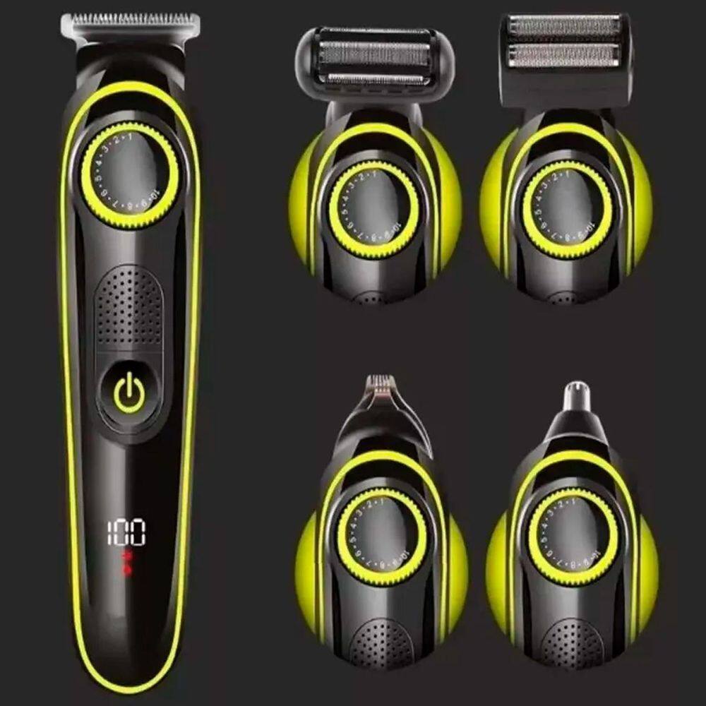 Barbeador Elétrico Conforto Kit Nariz Orelhas Portátil