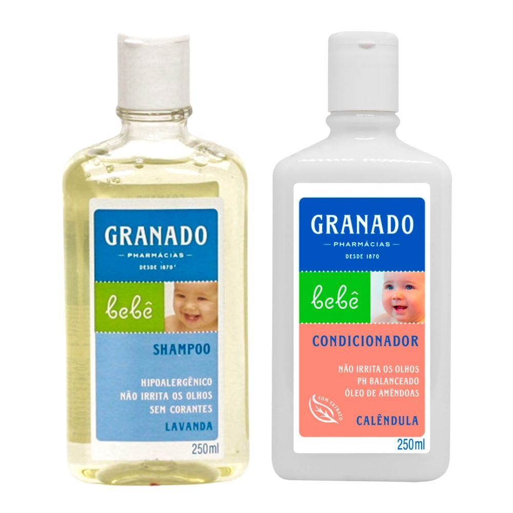 Kit 1 Condicionador Granado Bebê Calêndula 250ml