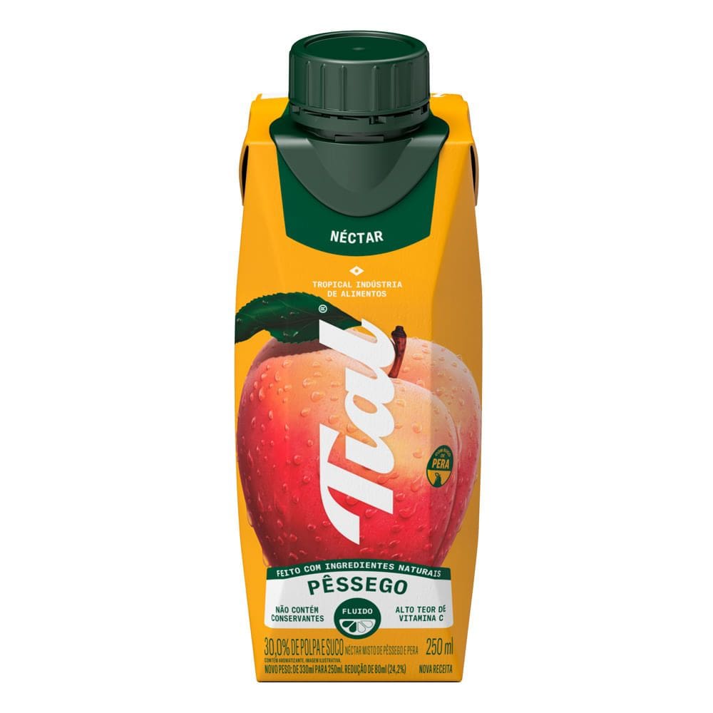 Suco Tial Néctar Sabor Pêssego 250ml