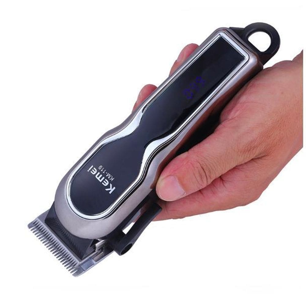 Kemei 119 Máquina De Cortar Cabelo Sem Fio Alta Precisão