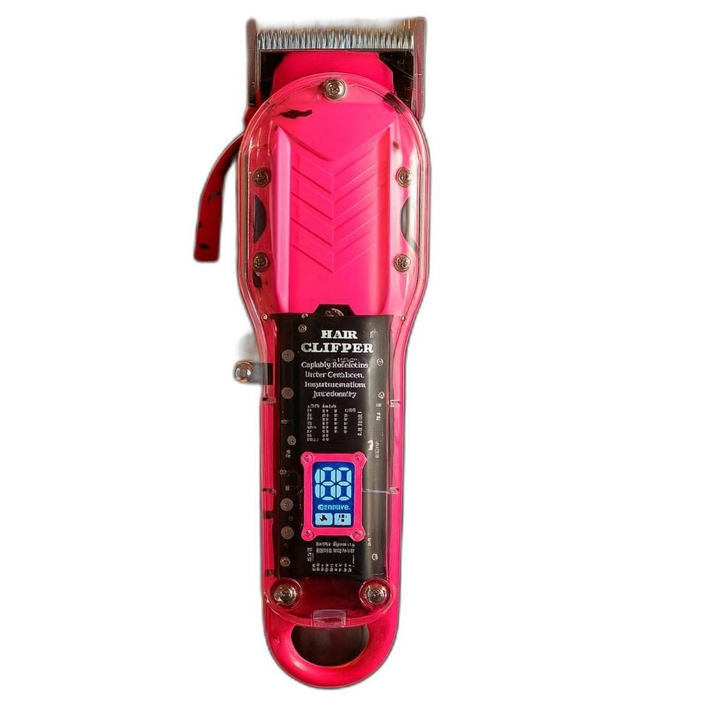 Máquina De Cortar Cabelo Bivolt Para Barbeiros