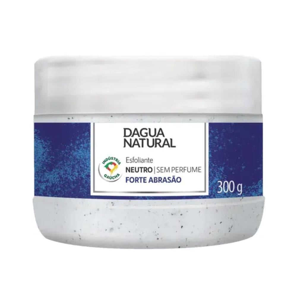 Creme Esfoliante Neutro Forte Abrasão 300G D`Agua Natural