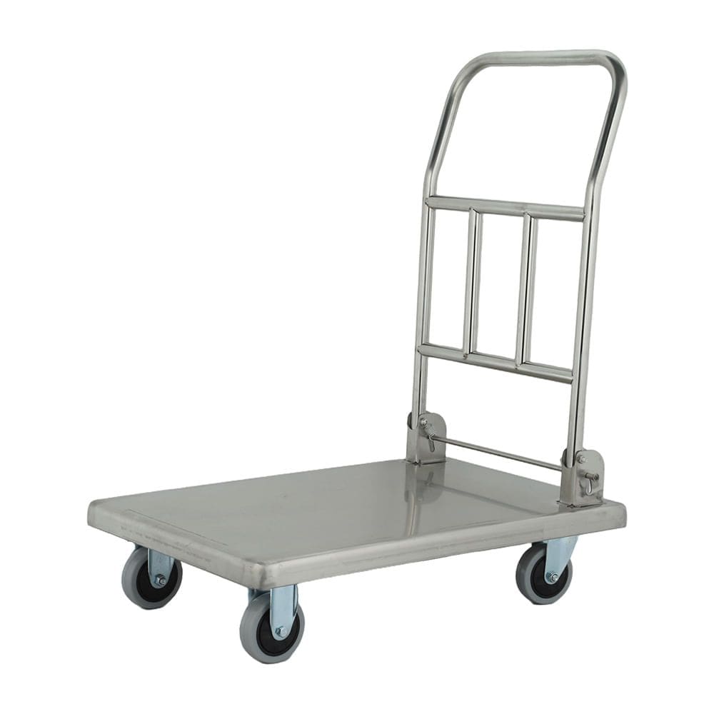 Carro plataforma 90x58x90 cm inox